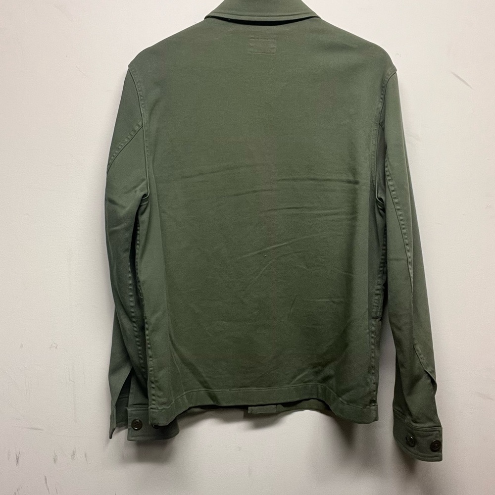 Todd Snyder Olive Button-Up Jacket - image 3